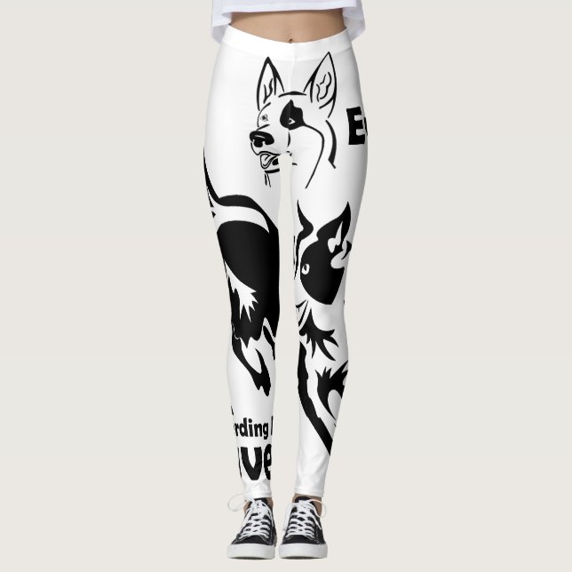 Ewenity Bauernhof-Leggings Leggings (Vorderseite)