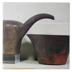 Ewer und Becken (Kupfer) Fliese