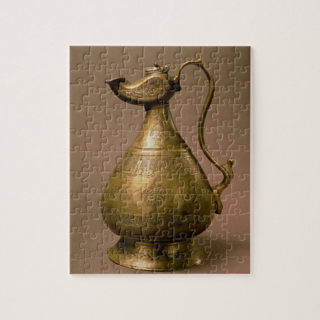 Ewer von Nakhtchivan, Persien, 1190 (586 Hijra) (e Puzzle (Vertikal)