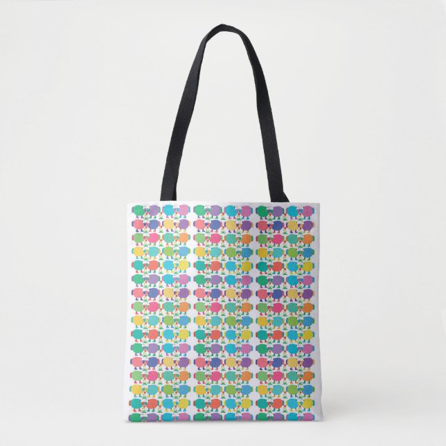 Ewes in der Hues Tote Bag (Vorderseite)