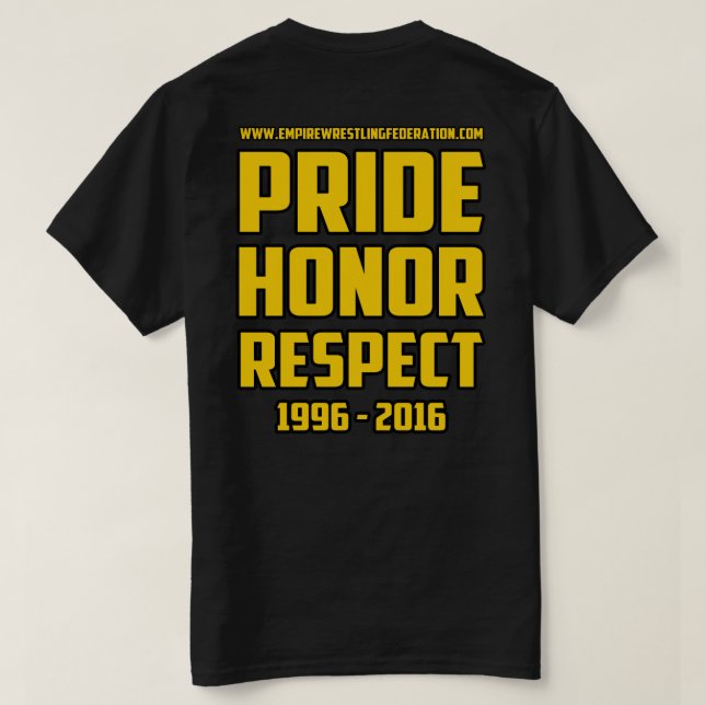 EWF 20. Jahrestag T-Shirt (Design Rückseite)