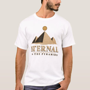 Ewig wie die Pyramiden Minimalistische ägyptische T-Shirt