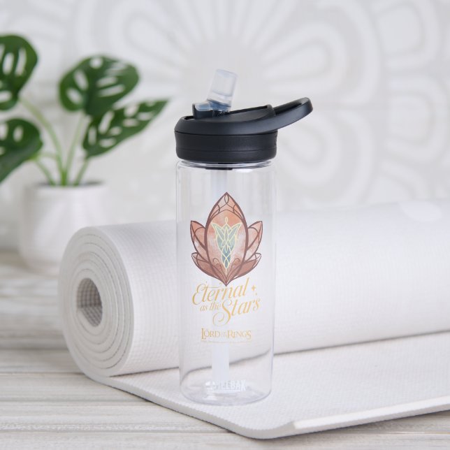 Ewig wie die Sterne Evenstar Grafik Trinkflasche (Yoga)