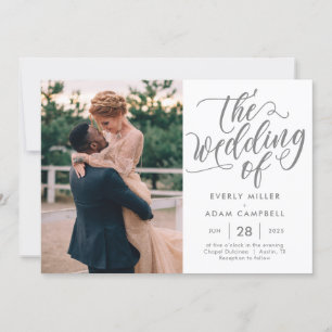 Ewige Bliss bearbeitbare Farbe Hochzeit Einladung