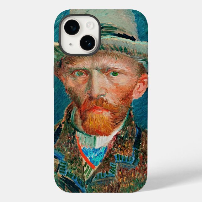 Ewige Echoes: Van Goghs Selbstportrait Case-Mate iPhone Hülle (Rückseite)