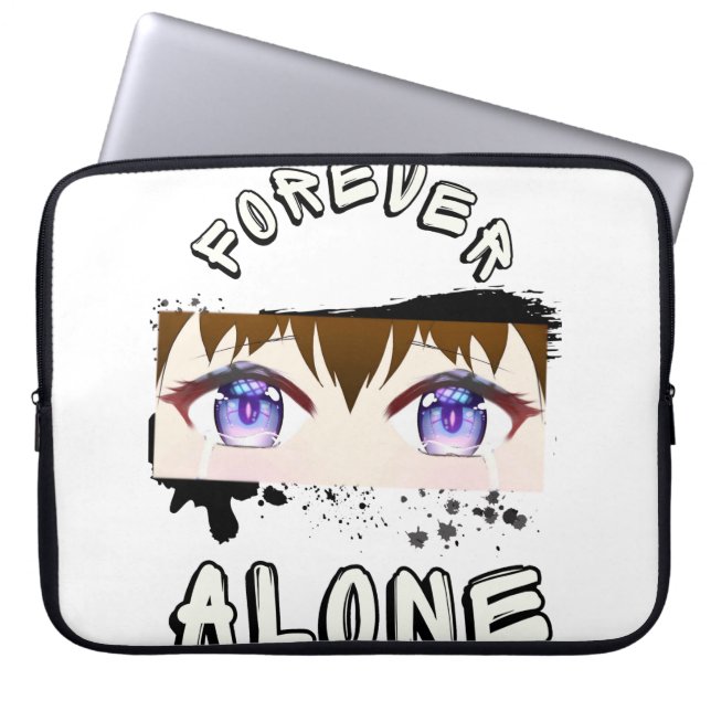 Ewige Einsamkeit Laptopschutzhülle (Vorderseite)