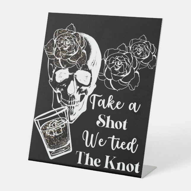 Ewige Elegance einen Schuss erschießen Wir tippen  Sockelschild (Vorderseite)