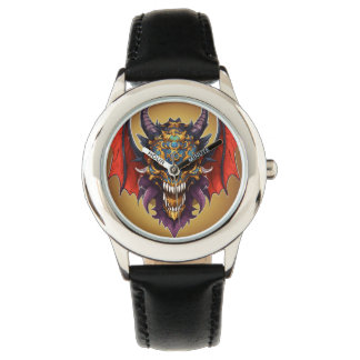 "Ewige Eleganz: The Dragon Guardian Timepiece" Armbanduhr