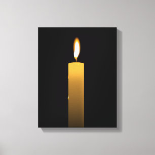 Ewige Flamme Leinwanddruck