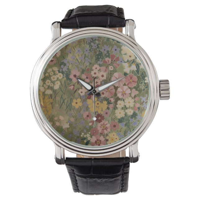 Ewige Frühlingsblüte Armbanduhr (Vorderseite)
