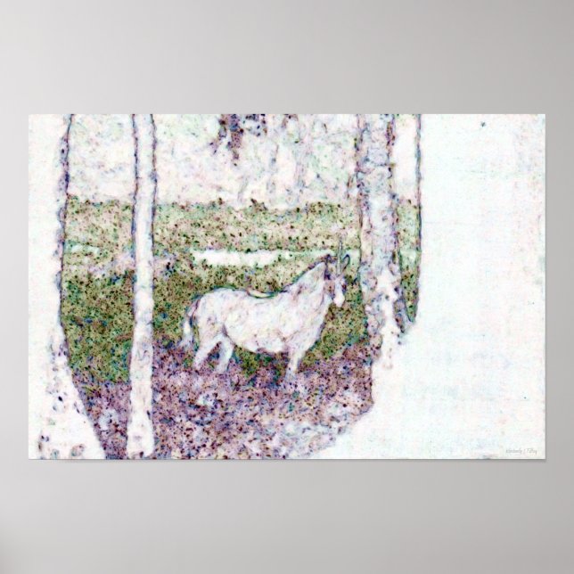 Ewige Frühlingsdrucke Poster (Vorne)