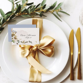 Ewige Getrocknete Sommer Blumen Budget Hochzeit  Platzkarte