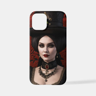 Ewige Gotik: Mittwoch Addams als Königin der Spade iPhone 12 Mini Hülle