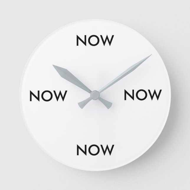 Ewige Jetzt Uhr (Vorderseite)