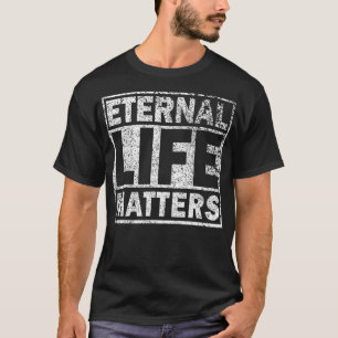 Ewige Lebensfragen beunruhigt T-Shirt