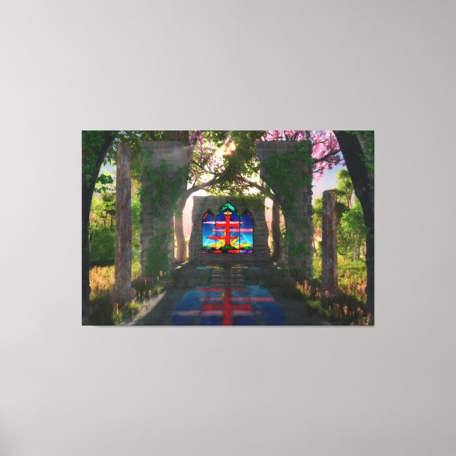 Ewige Leichte OsterCanvas drucken Leinwanddruck (Vorderseite)