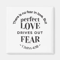 Ewige Liebe - 1 John 4:18 Biokunst Zitat Kunst