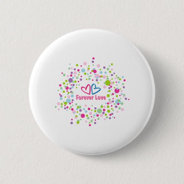 Ewige Liebe Button (Vorderseite)