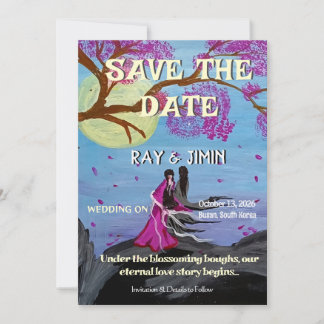 Ewige Liebe Cherry Blossom Save the Date