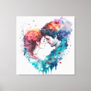 Ewige Liebe Leinwanddruck
