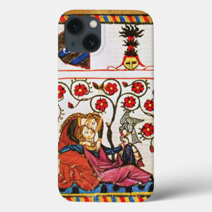 EWIGE LIEBE MONOGRAMM Pergament Case-Mate iPhone Hülle