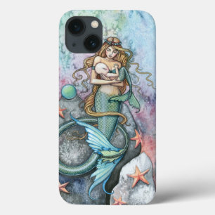 Ewige Liebe Mutter Baby Meerjungfrau Fantasy-Kunst Case-Mate iPhone Hülle