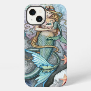 Ewige Liebe Mutter Baby Meerjungfrau Fantasy-Kunst iPhone 13 Hülle