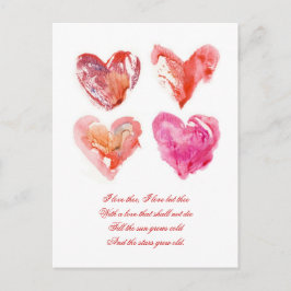 Ewige Liebe Postkarte