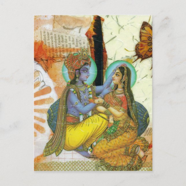 Ewige Liebe Postkarte (Vorderseite)