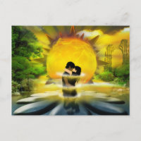 Ewige Liebe Postkarte