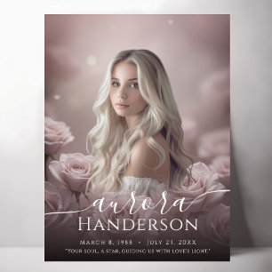 Ewige Liebe - Rose Feiern zum Zeichen des Lebens Poster