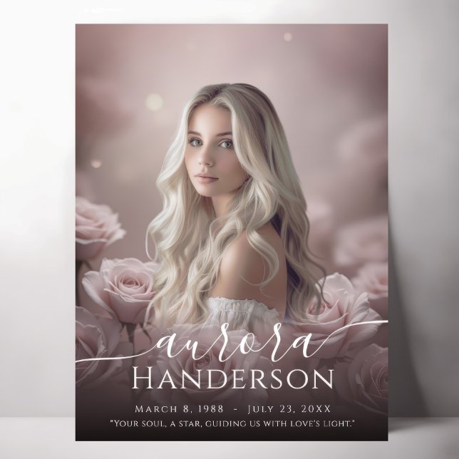 Ewige Liebe - Rose Feiern zum Zeichen des Lebens Poster (Von Creator hochgeladen)