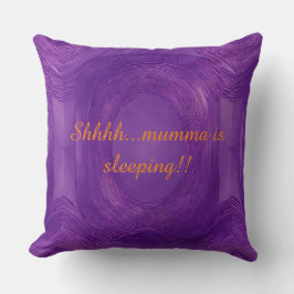 "Ewige Majestät: Lila Ewigkeit"? Kissen