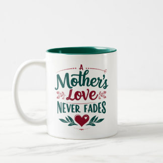 Ewige Mama Liebe Zweifarbige Tasse