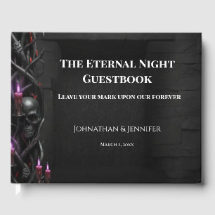 Ewige Nacht Gothic Vampir Hochzeit Dark Romance Gästebuch