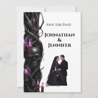 Ewige Nacht Gothic Vampir Hochzeit Dark Romance Save The Date