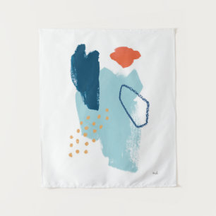 Ewige Optimistin Wandteppich