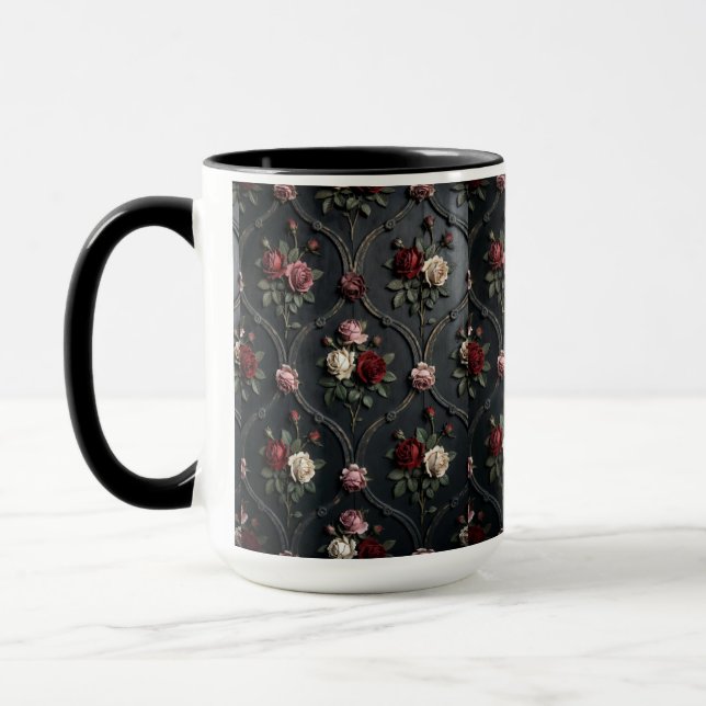 Ewige Rosen Eleganz Tasse (Links)