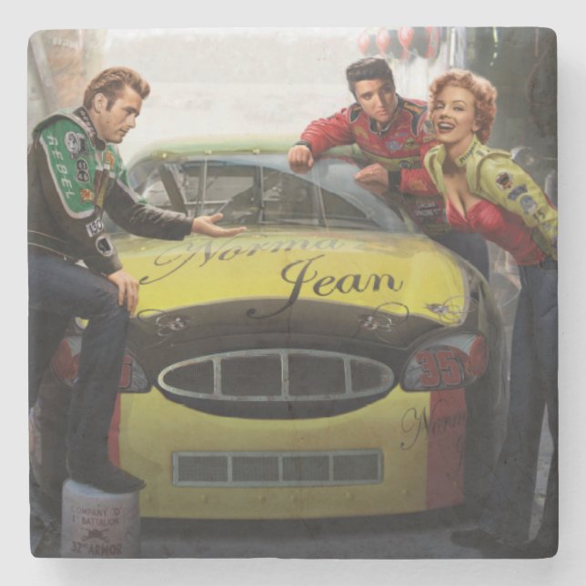 Ewige Speedway Steinuntersetzer (Vorderseite)