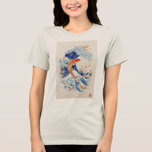 Ewige Tinte – Zeitloses Tattoo-Design Tri-Blend Shirt