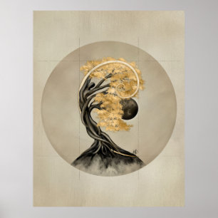 Ewige Transformation - Bonsai Butterfly Spirit Poster