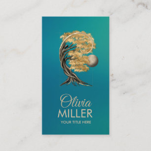 Ewige Transformation - Bonsai Butterfly Spirit Visitenkarte