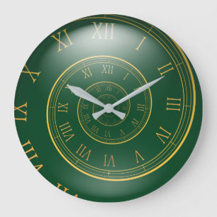 Ewige Uhr, spiralförmige römische Uhr