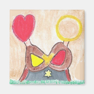 Ewige unbegrenzte liebevolle Einheit Magnet