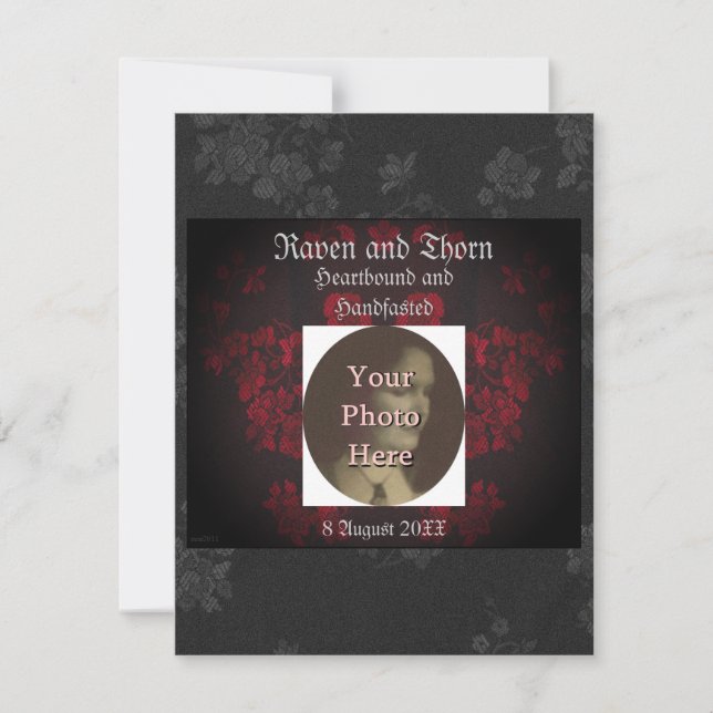 Ewige Verpflegung/Hochzeitssuite Einladung (Vorderseite)