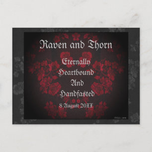 Ewige Verpflegung/Hochzeitssuite Einladungspostkarte