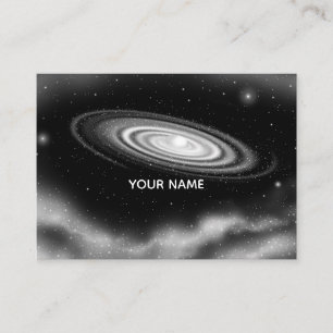 Ewige weiße Galaxie Visitenkarte
