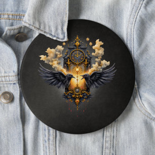 Ewige Zeugen – Uhr des karmesinroten Schicksals. Button