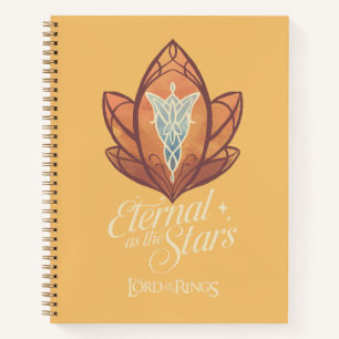 Ewiger als die Sterne Evenstar Grafik Notizbuch