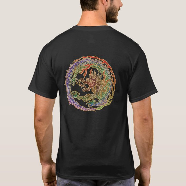 Ewiger Drachenkreis T-Shirt (Rückseite)